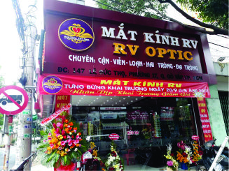 Biển hiệu mắt kính Quận Gò Vấp TP.HCM