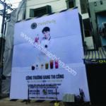 Làm hoarding che công trình, hàng rào công trình, bảng hiệu che công ...